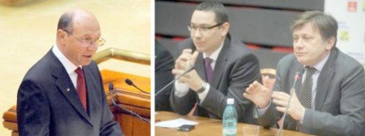 Băsescu, suspendat a doua oară. Antonescu, preşedinte interimar al României